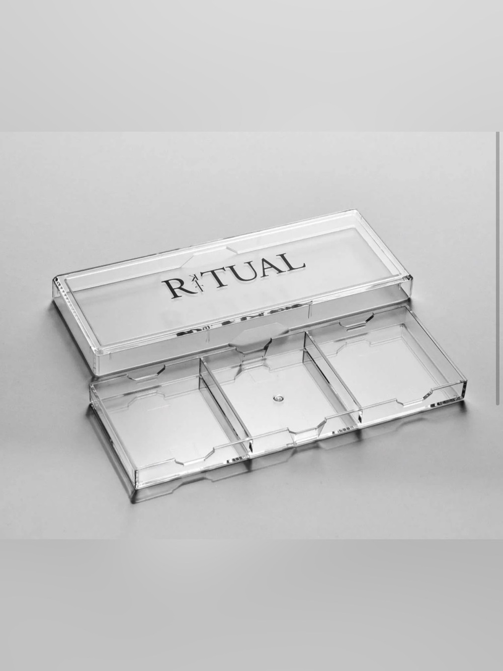 KIT RITUAL Pro Palette 3 Empty Clear Makeup Depotting Case NIB